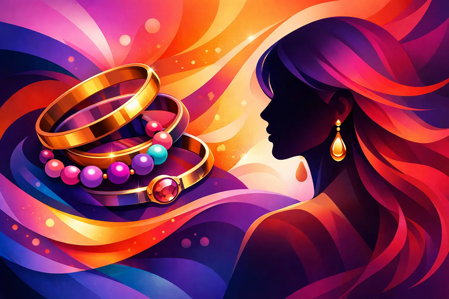 Guide des tailles de bracelets pour femme