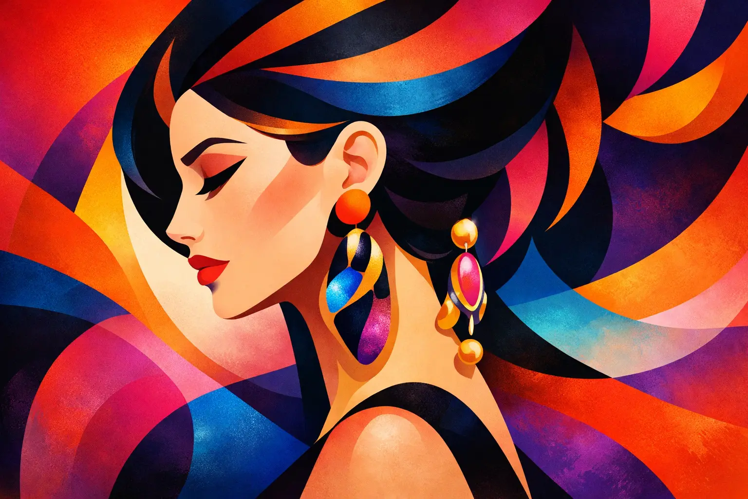 Comment porter des boucles d’oreilles de créateur